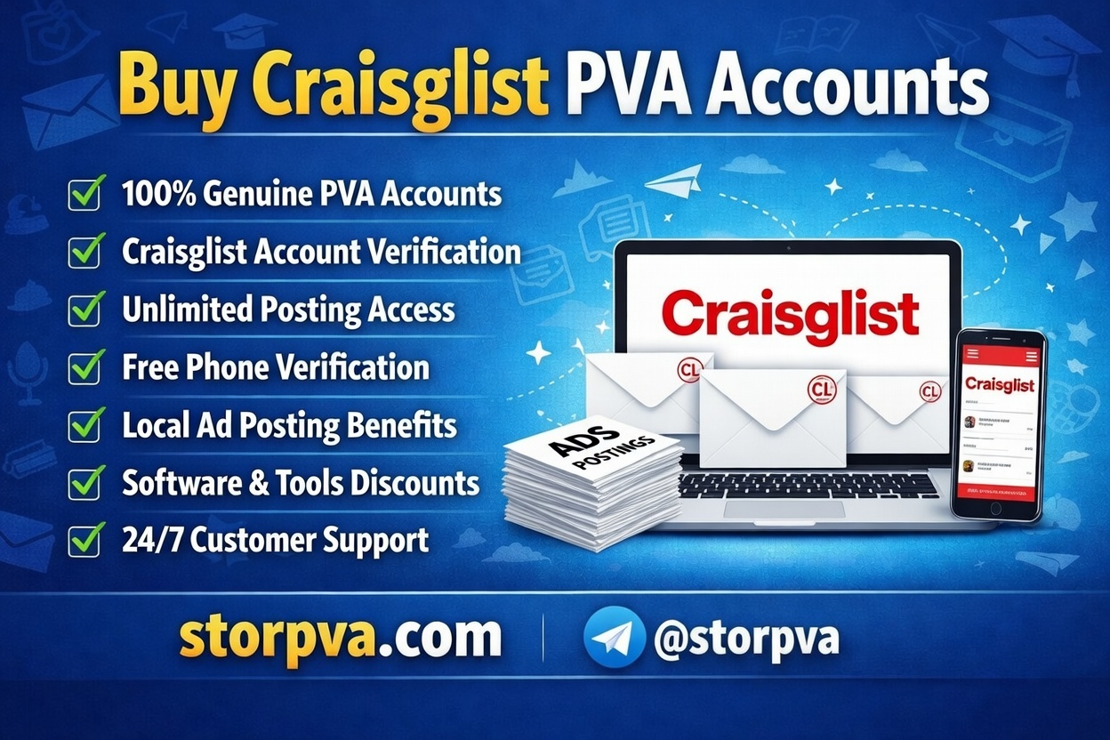 Buy Craigslist PVA Accounts