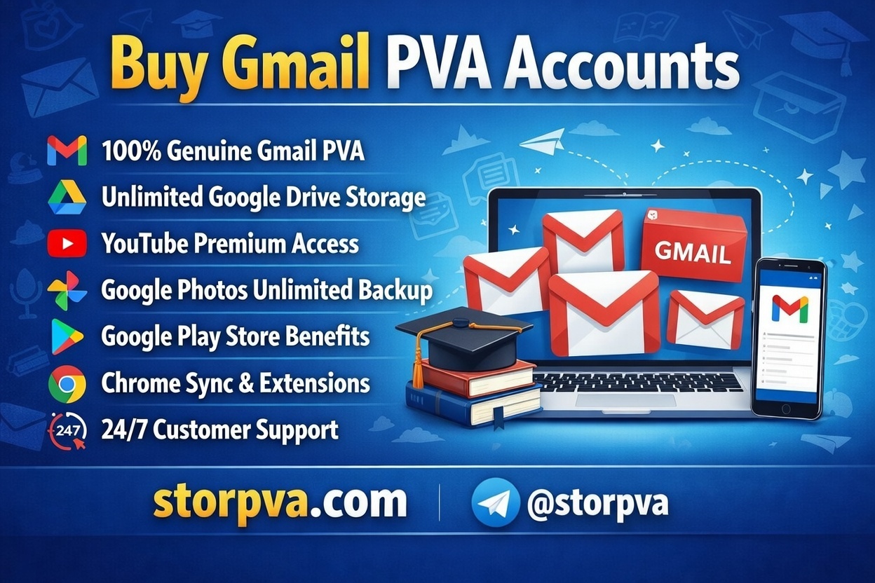 Buy Gmail PVA accounts