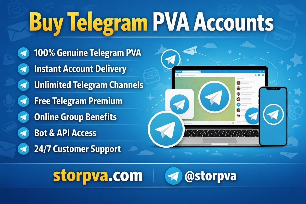 Buy Telegram PVA Accounts