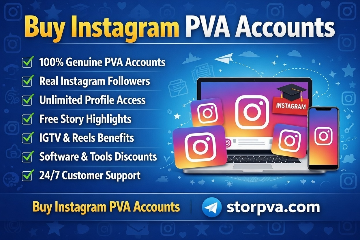 Buy Instagram PVA Accounts