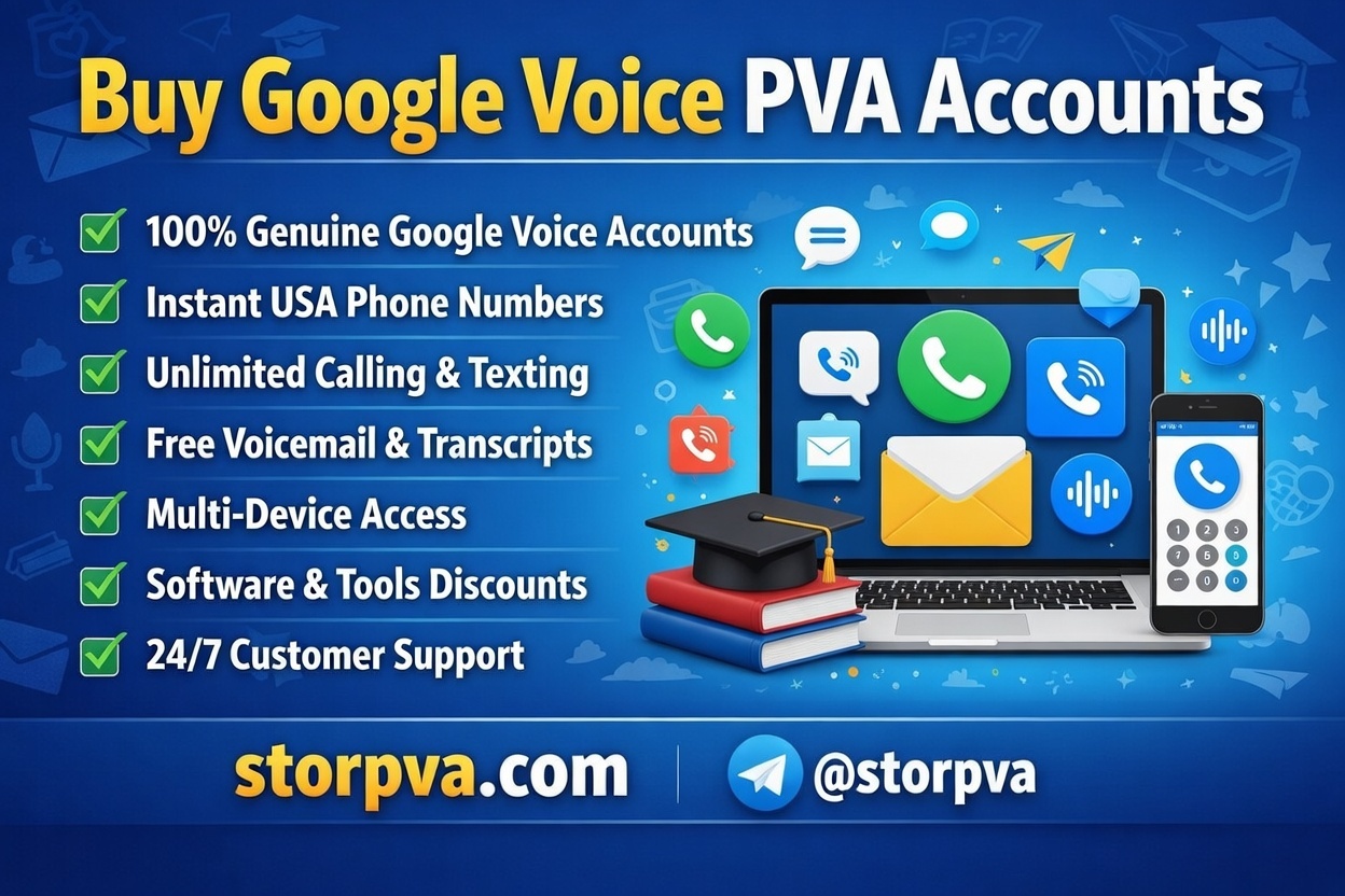 Buy Google Voice PVA Accounts 
