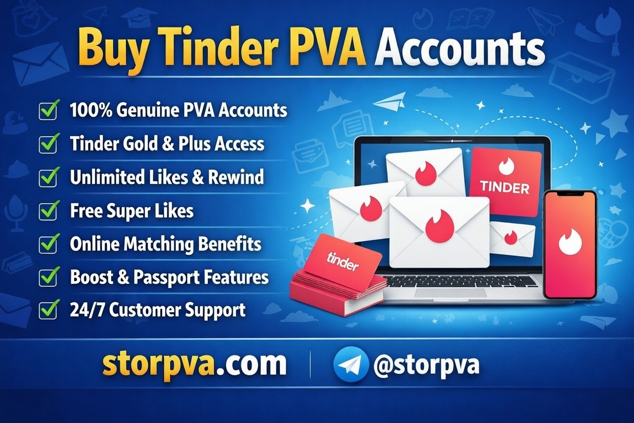 Buy Tinder PVA Accounts